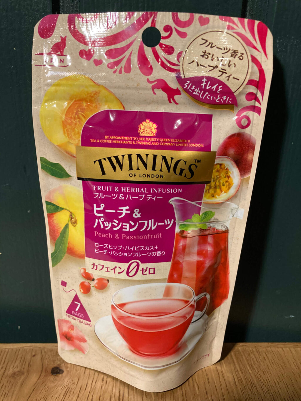 Twinings ピーチ パッションフルーツ トロピカルな香りが優しいインフュージョン 私の日々